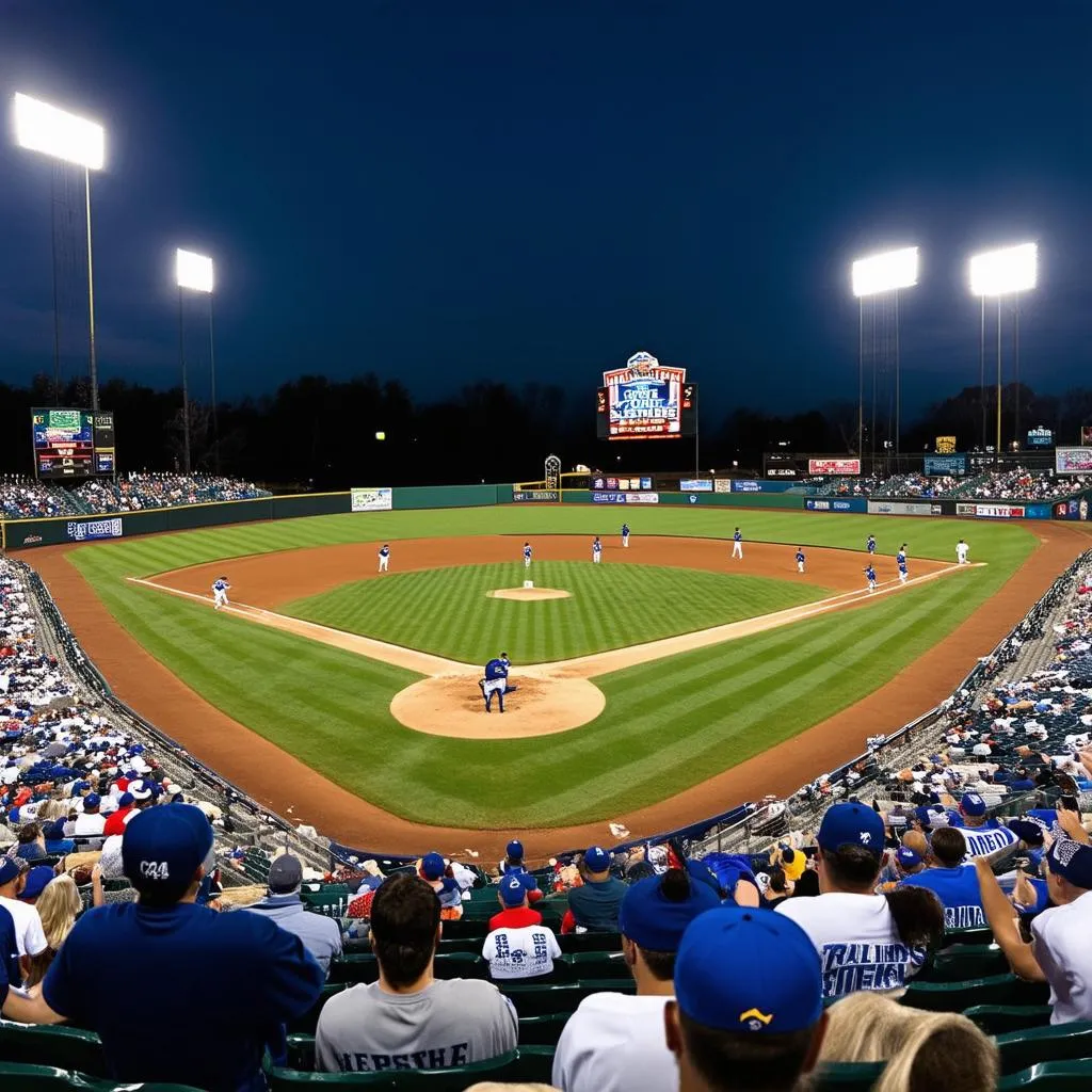 Excitement at the World Series